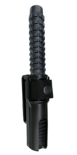 ESP Expandable Baton 16" Gehärtet Teleskopschlagstock Schwarz mit Holster und Gürtelschlaufe