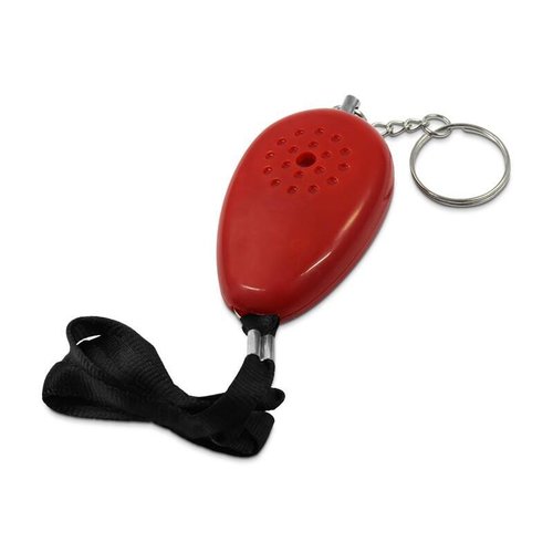 Panikalarm Schlüsselalarm zum Umhängen Rot 90 dB
