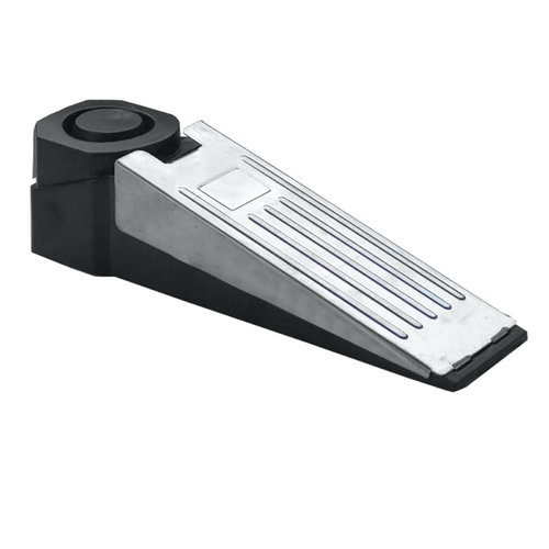 Türstopper mit Alarmfunktion Schwarz-Silber 100 dB