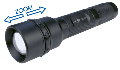 ESP Helios Ultra Zoom Taschenlampe 137 mm