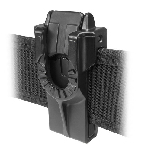 ESP Expandable Baton 16" Gehärtet Teleskopschlagstock Schwarz mit Holster und Gürtelschlaufe